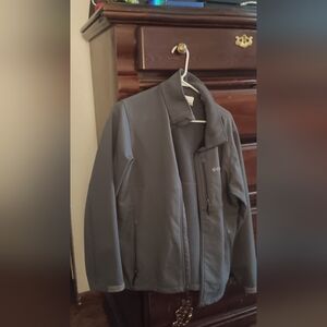 Columbia Men's Dark Gray Lightweight Softshell Jacket